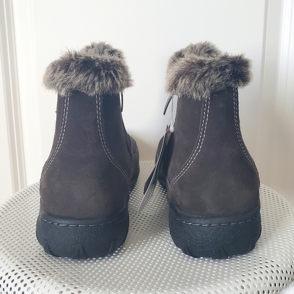 Khombu Brown Ankle Boots - Picture 3 of 6